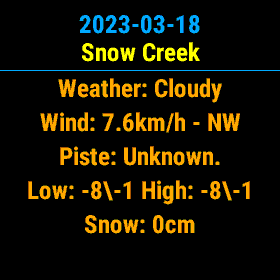 EM Snow - Ski conditions, Snow & Weather Widget · Screenshot 4