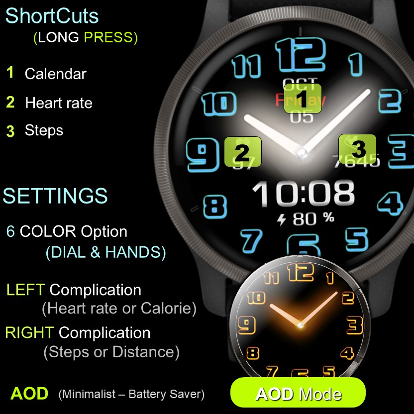 IW13 NEON Analog · Screenshot 4