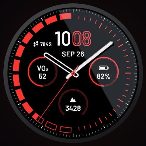 Apex - Outdoor Performance Watch Face · Screenshot 0