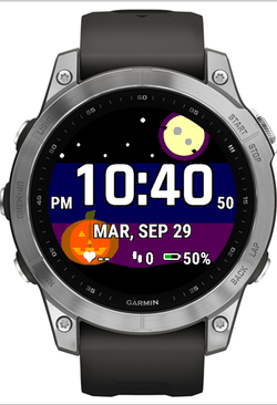 Pumpkin Night - Halloween Watch Face · Screenshot 4