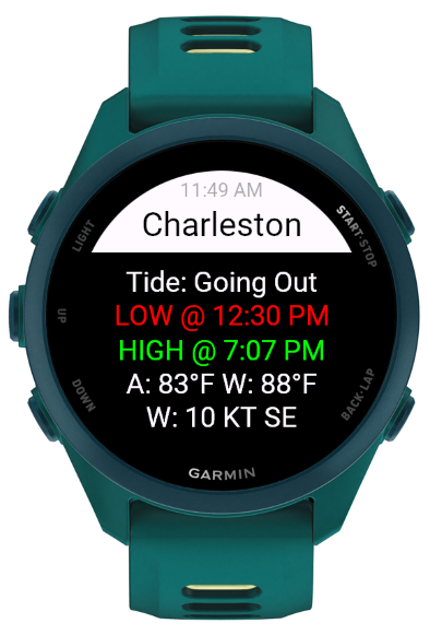 Simple Tides Lite · Screenshot 2