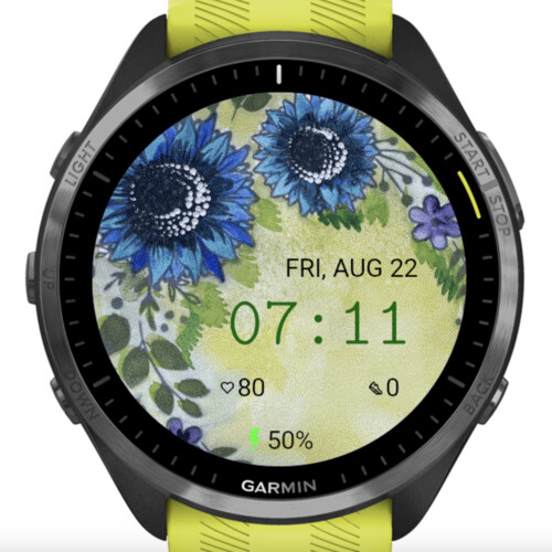 Blue Sunflowers · Screenshot 0