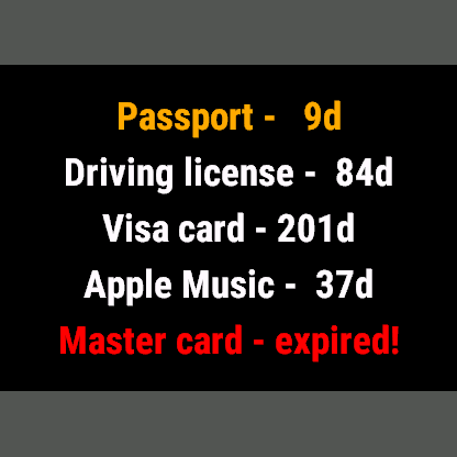 Expiration · Screenshot 0