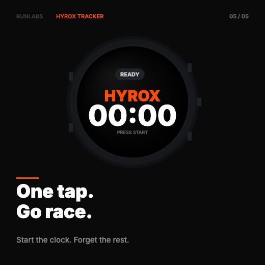 Hyrox Tracker · Screenshot 4
