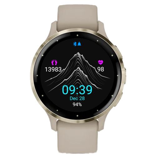 Wave Peaks – Mountain Minimal · Screenshot 1