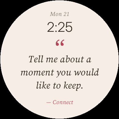 Dear Day Watch Face - Quote of the Day · Screenshot 1