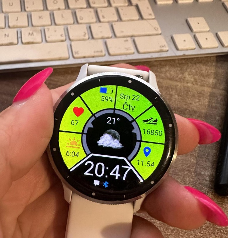 Circle gradient · Screenshot 1