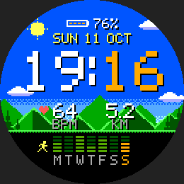 Pixel Sky Runner · Screenshot 1