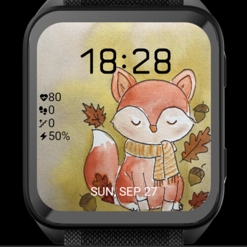 Autumn Fox Watercolor · Screenshot 1