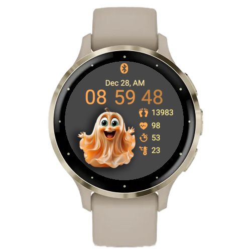 Cute Ghost watch face screenshot 2