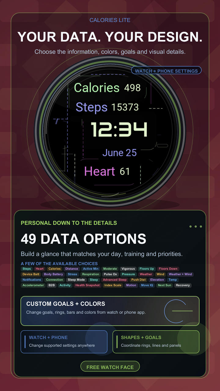 Calories Lite · Screenshot 4