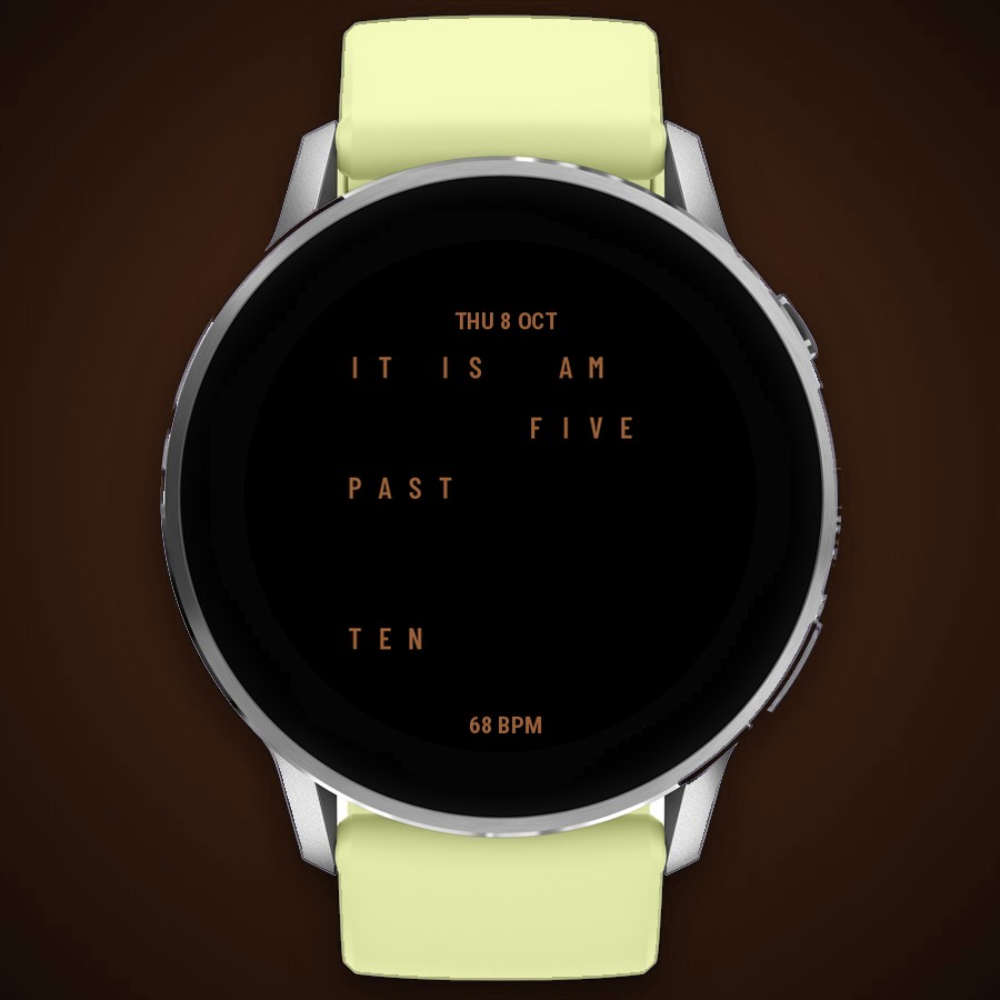 Verbal: Word Clock, Time in Words · Screenshot 3