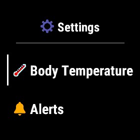 CoreTemp: Patented Body Temperature Measurement · Screenshot 1