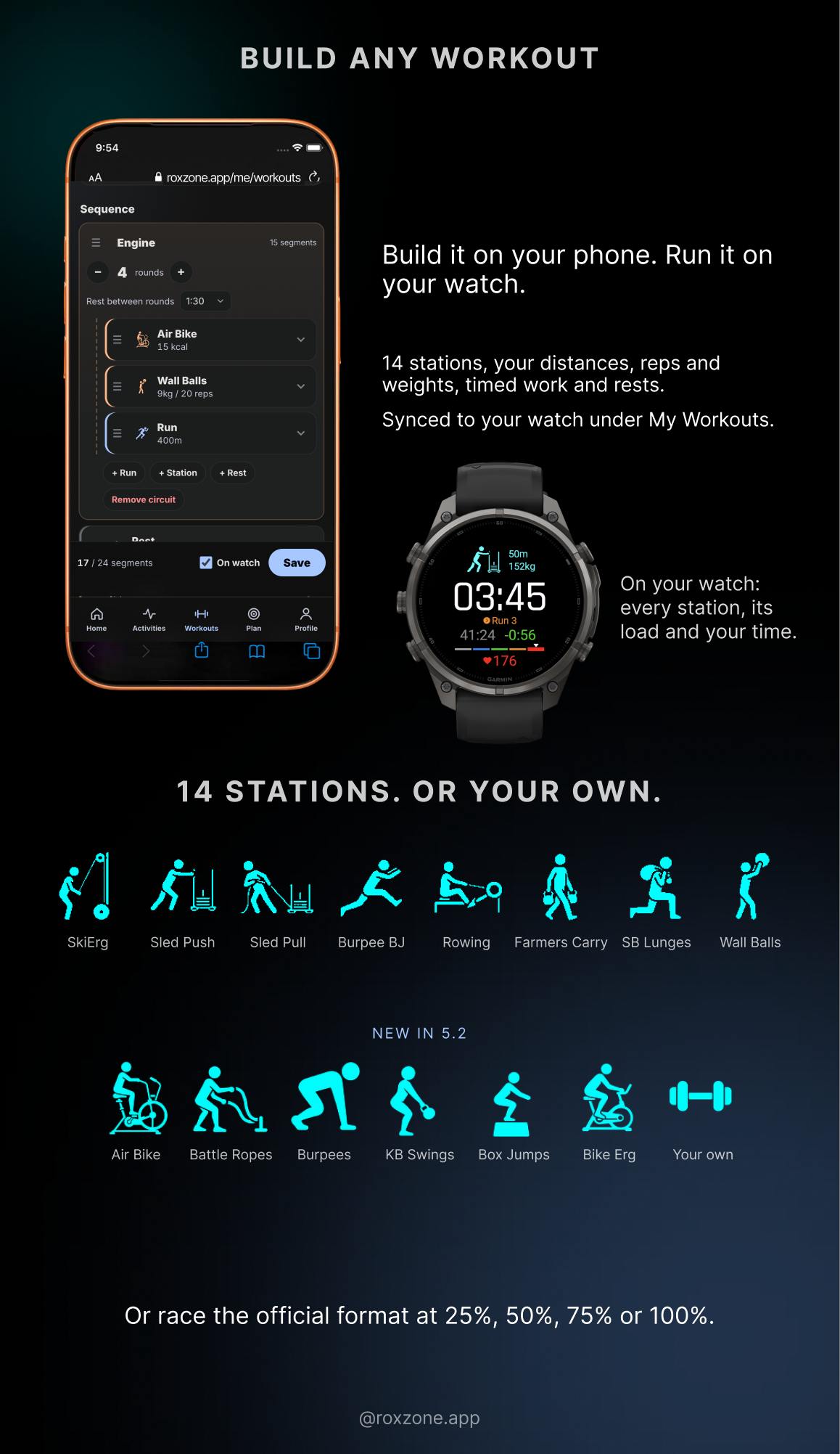 HYROX Tracker: ROXZONE · Screenshot 1