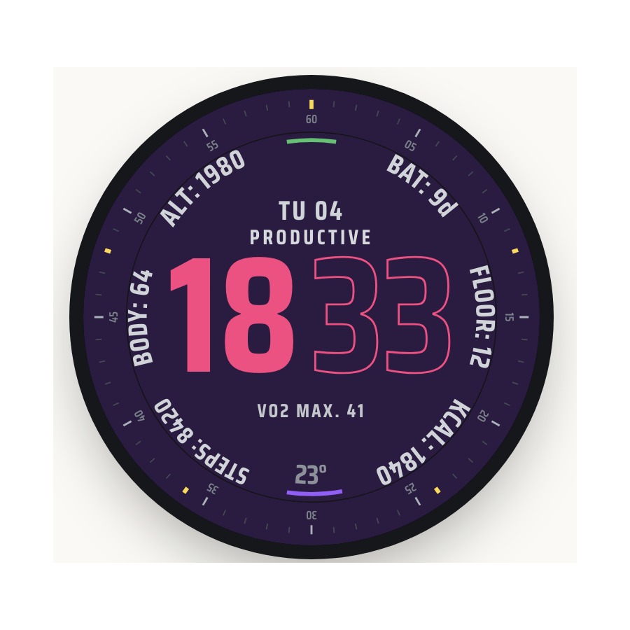 WatchFaceKit Custom 1 · Screenshot 1