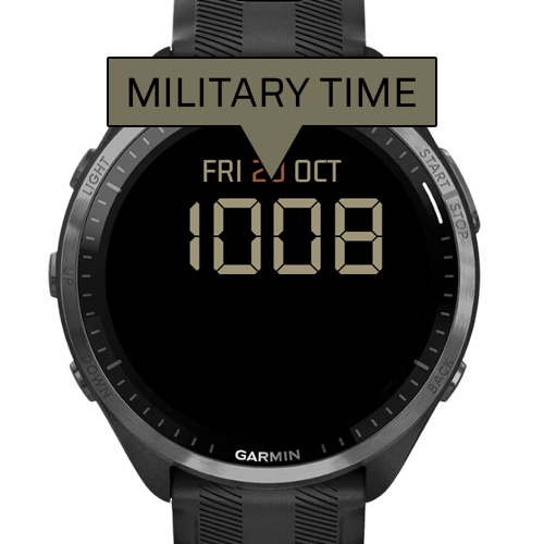 The Green Mil - CUSTOMIZABLE MILITARY TIME · Screenshot 4