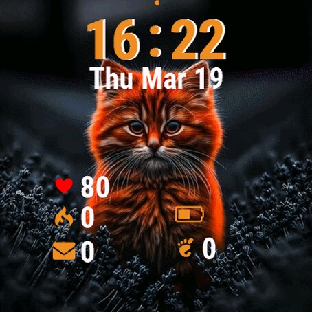 Cat Glowing Face 2