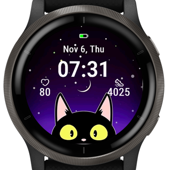 Purple Night Cat · Screenshot 1