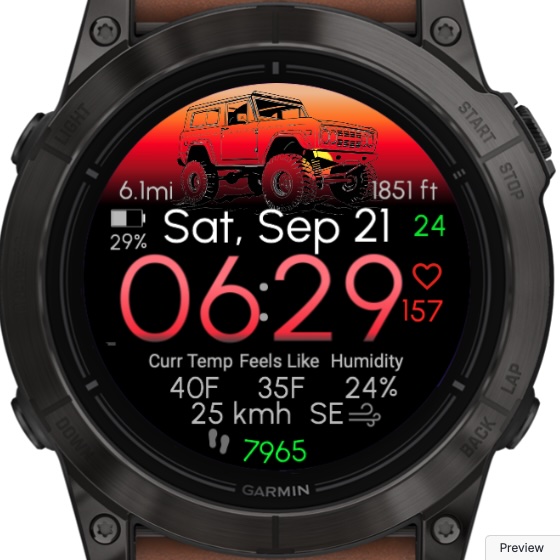 Explore: Offroad (OWM Weather) · Screenshot 2