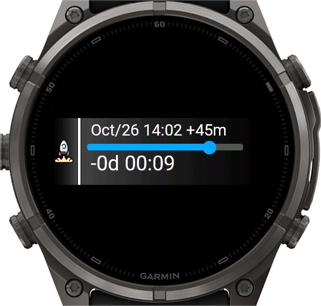 MissionTimer · Snímka obrazovky 3