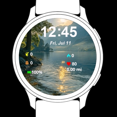 Lakeside Sunrise · Screenshot 0