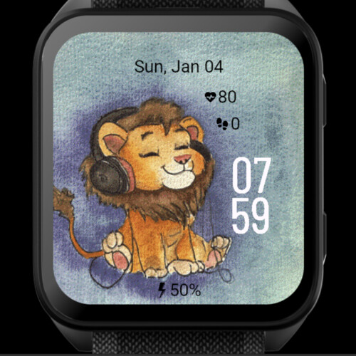 Watercolor Music Lion · Screenshot 2