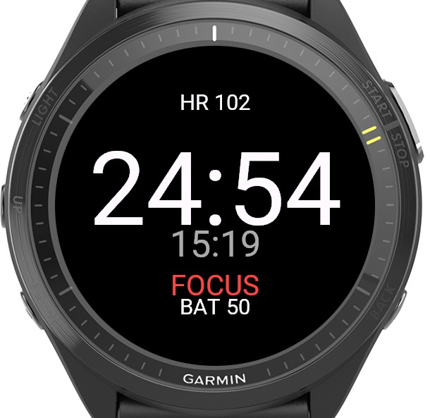 Focus Mode Watch Face - Pomodoro Timer · Screenshot 1
