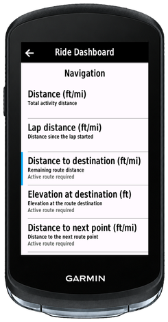Ride Dashboard · Screenshot 4