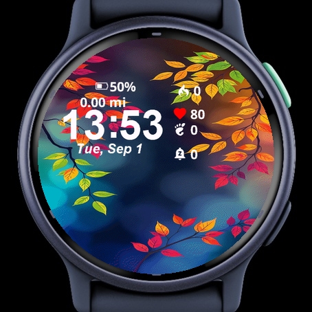 Close Up Leaves Branch Colorful · Screenshot 2