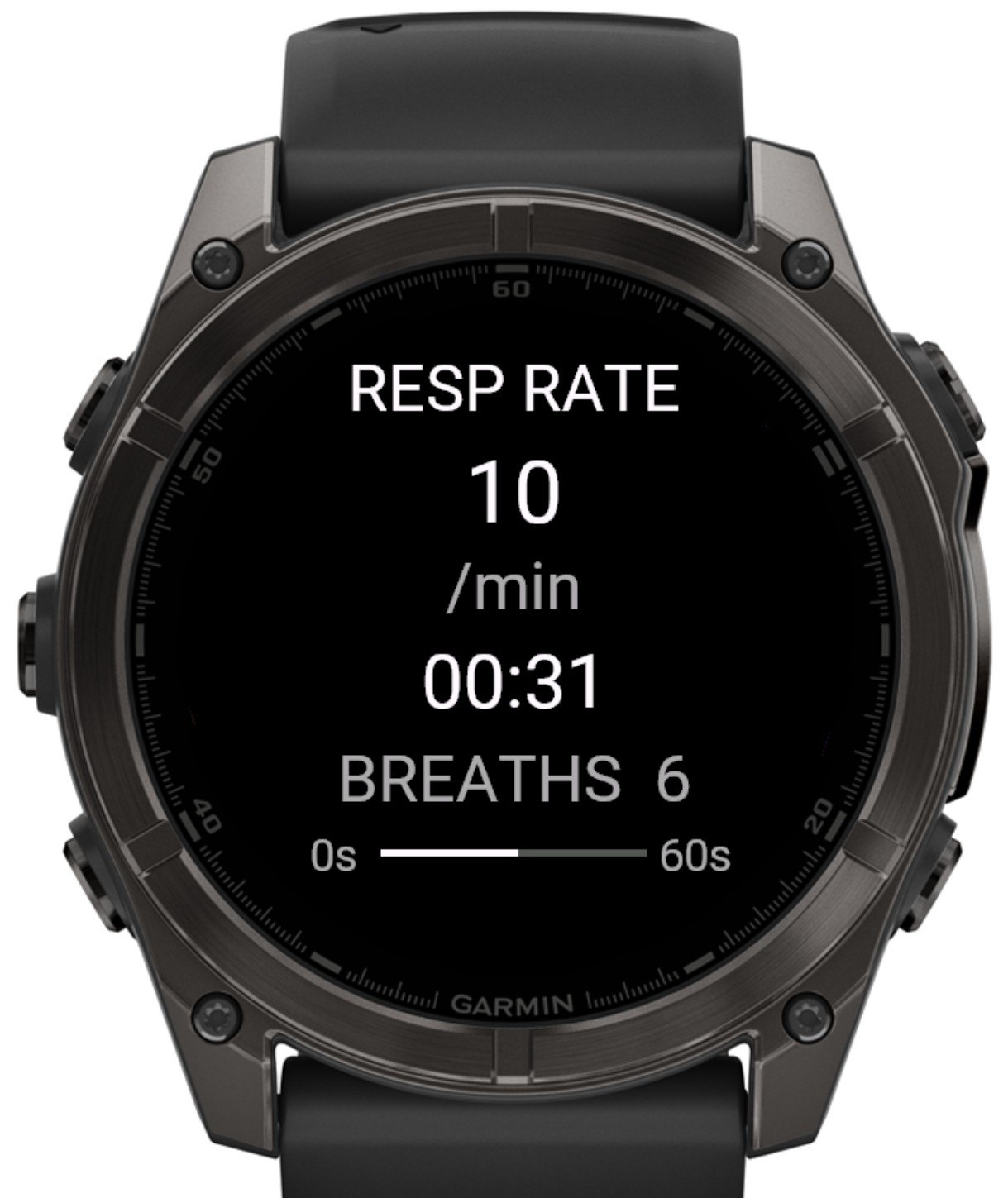 RespRate – Respiratory Rate Counter · Screenshot 1