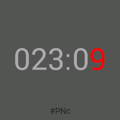 KitchenTimer · Screenshot 2