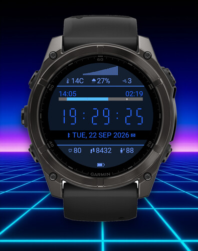 Modern Retro Digital Watch Face · Screenshot 4