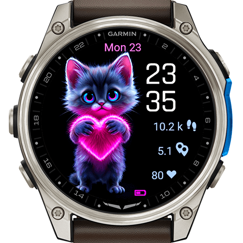 Neon Heart Paws G · Screenshot 4