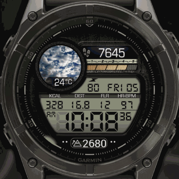 Classic Retro Weather Digital ECO07 · Screenshot 2
