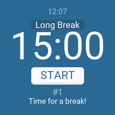 Pomodoro Focus Timer · Screenshot 2