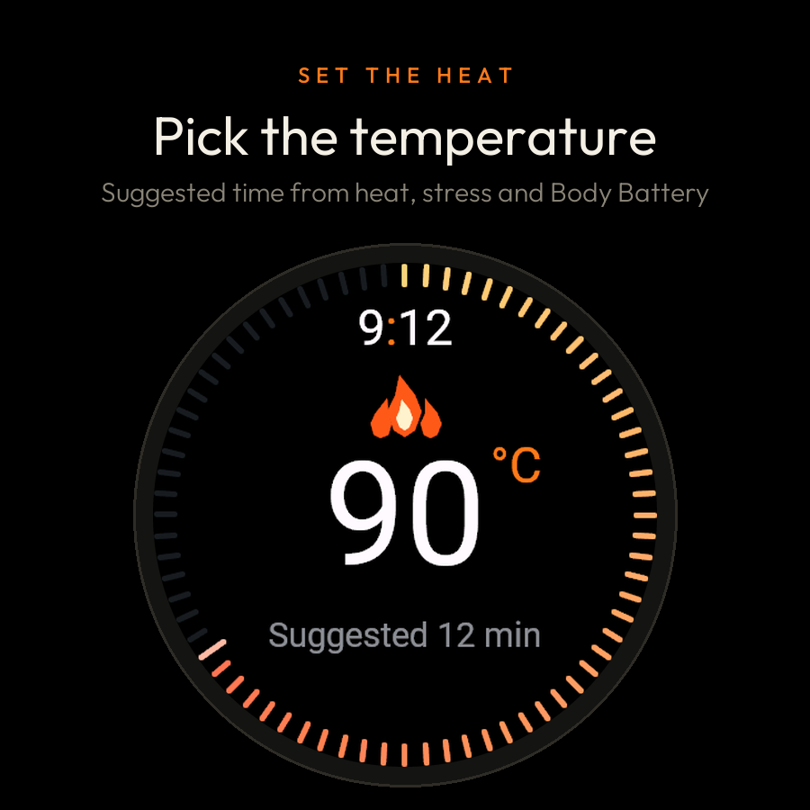 sauna sauna sauna!: Sauna Session Timer · Screenshot 1