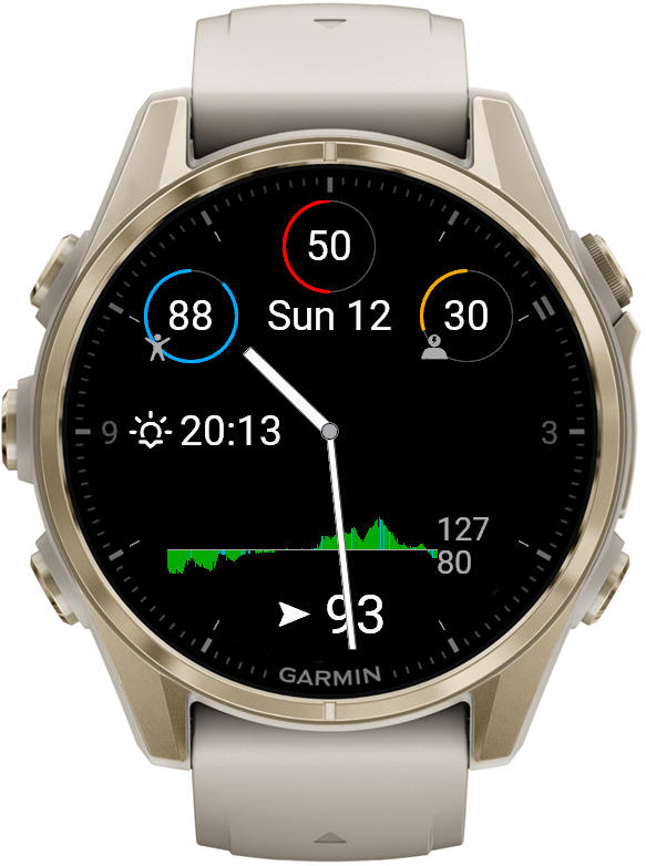 CGM Connect Watchface digital & analogue · Screenshot 2