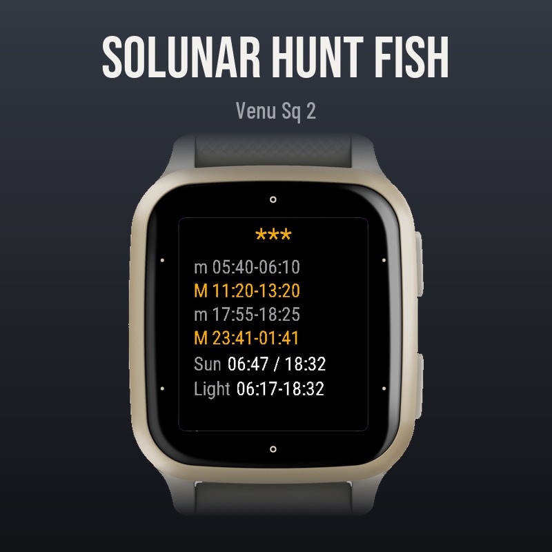 Solunar Hunt Fish · Screenshot 4