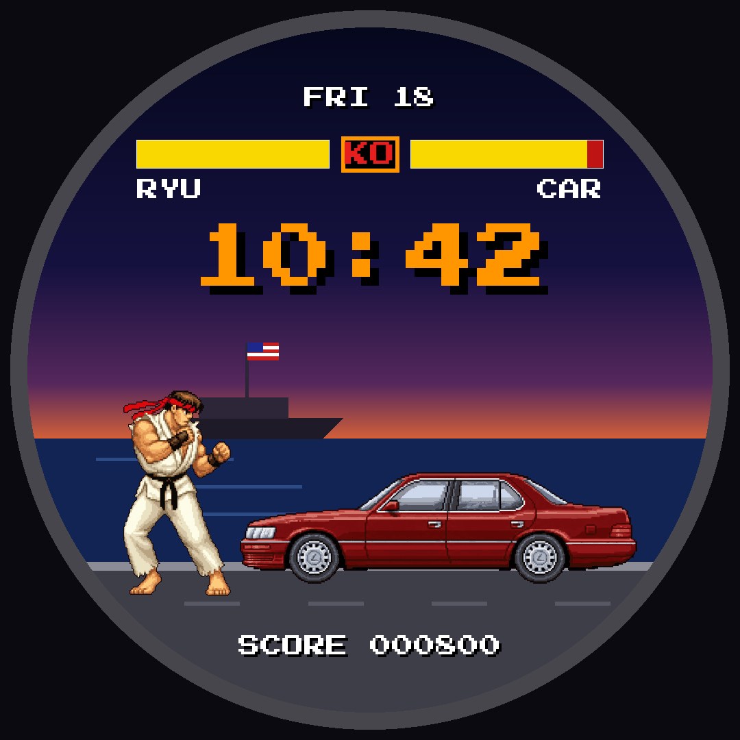 STREET FIGHTER II Bonus Stage · Screenshot 0