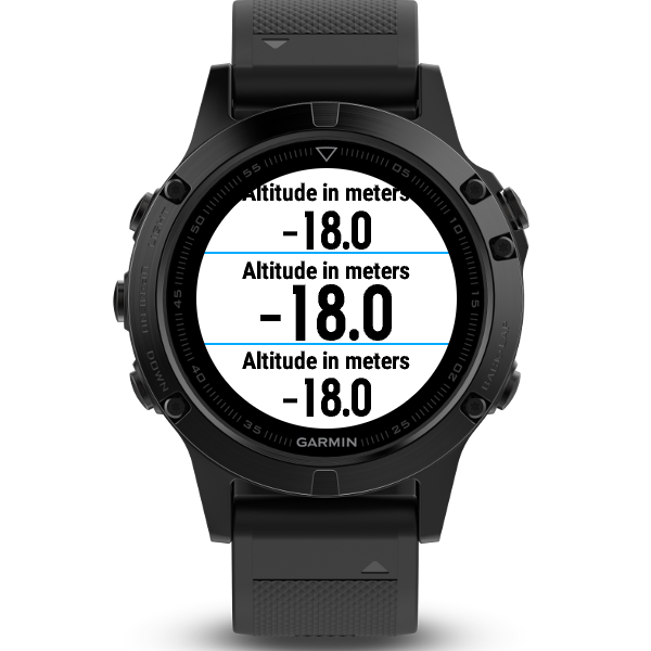 Altitude datafield screenshot 2