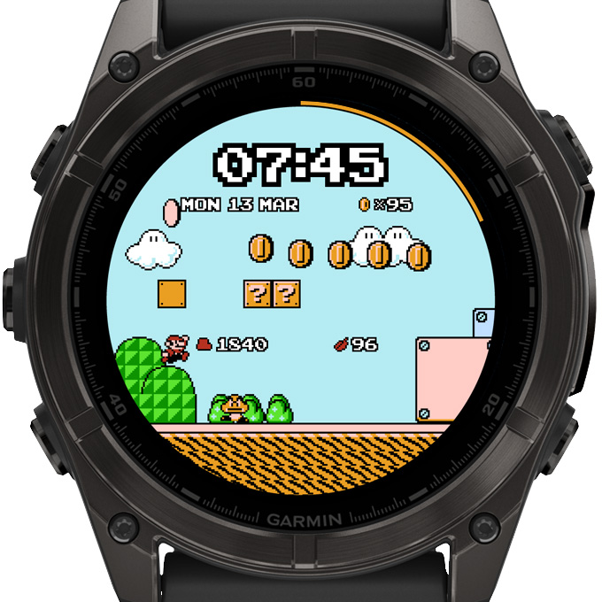 Super Mario 3 Nintendo World SNES Watch Face · Screenshot 2