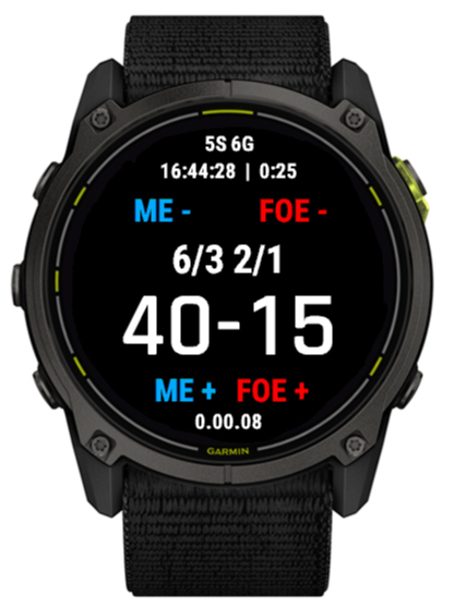 Tennis Score - Mercan · Screenshot 1
