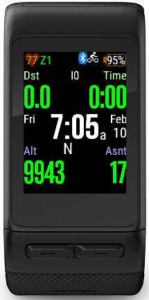 Multi-sport activity app - DSWatch · Screenshot 1