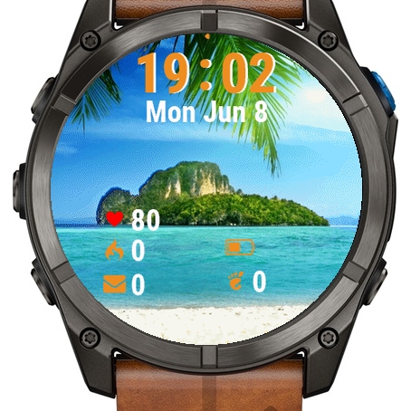 Tropical Island Palm Trees Beach · Screenshot 1