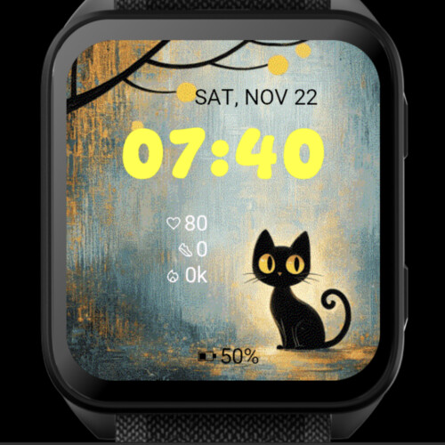 Night Glow Black Cat · Screenshot 0