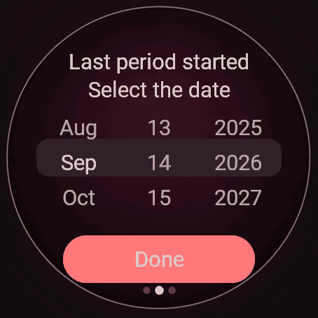 PeriodTracker Pro · Screenshot 1