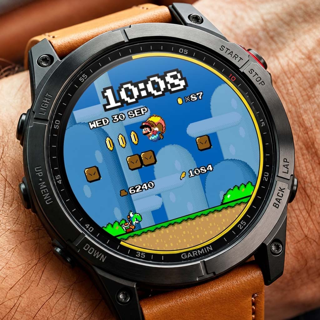 Super Mario World Nintendo SNES Watch Face · Screenshot 1