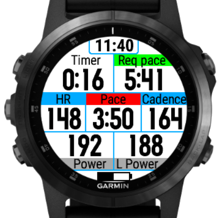 DR7c0 Datarun premium with 7 metrics screenshot 4