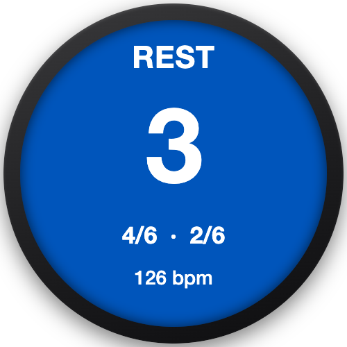 Crux Hangboard Timer · Screenshot 2