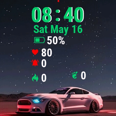 White Car Red Lights It · Screenshot 0